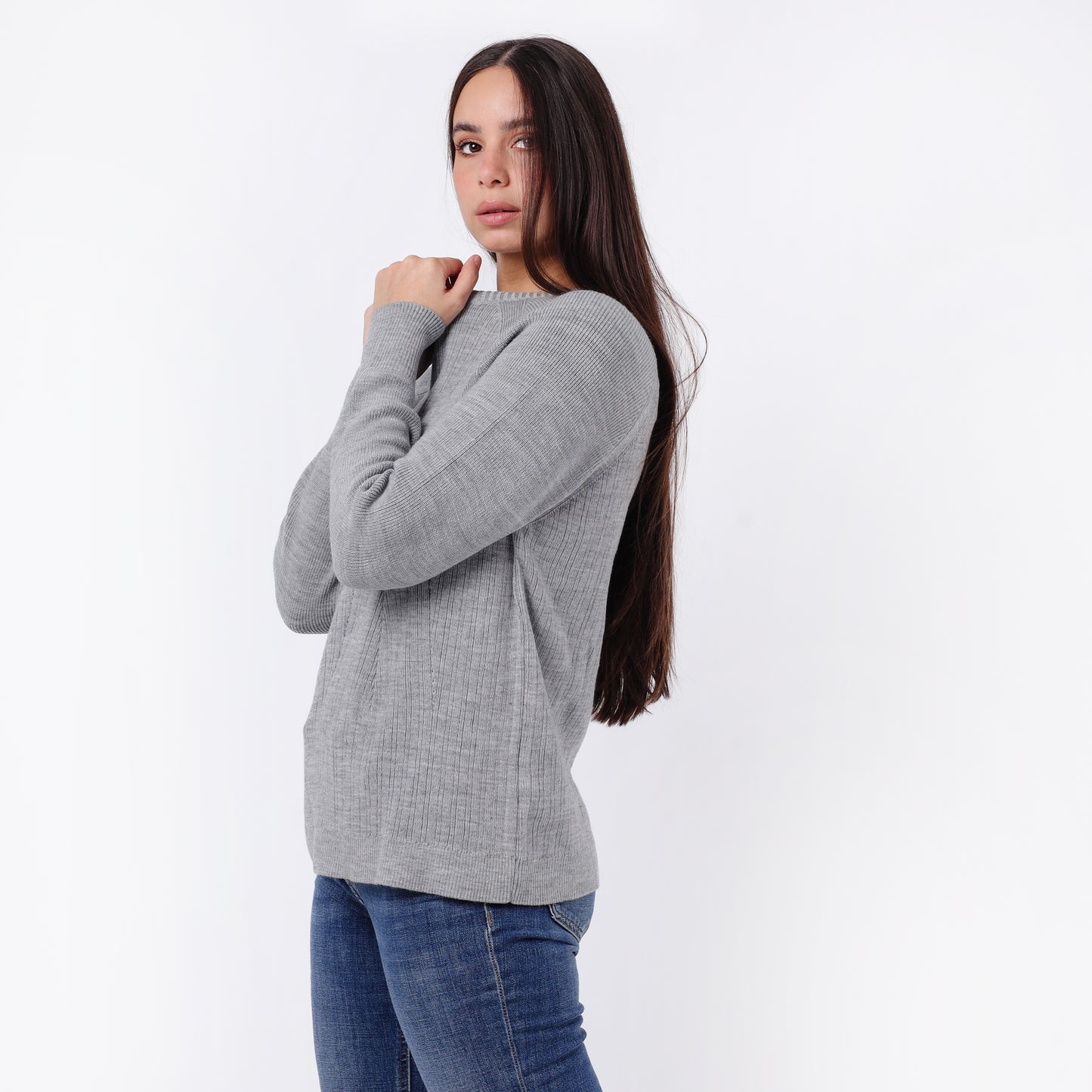 Women’s Ribbed Knit Sweater
