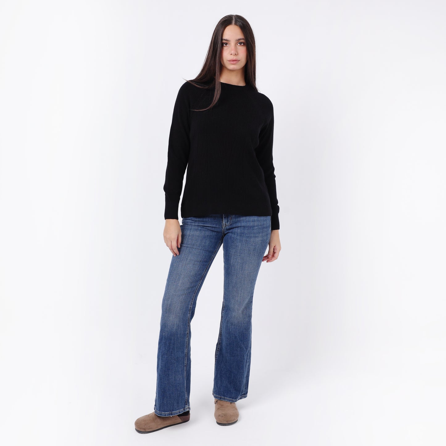 Women’s Ribbed Knit Sweater