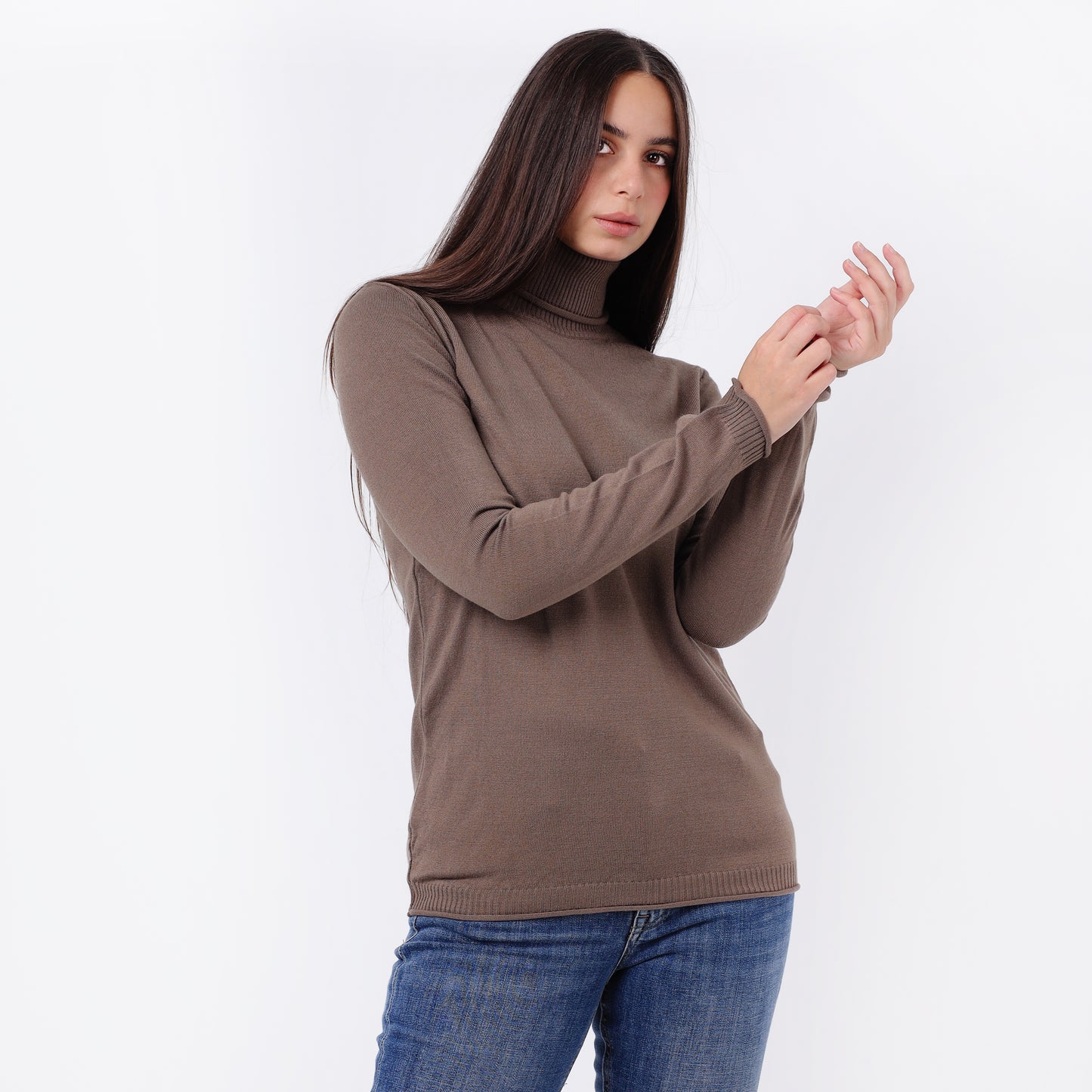 Women’s Turtleneck Knitted Sweater
