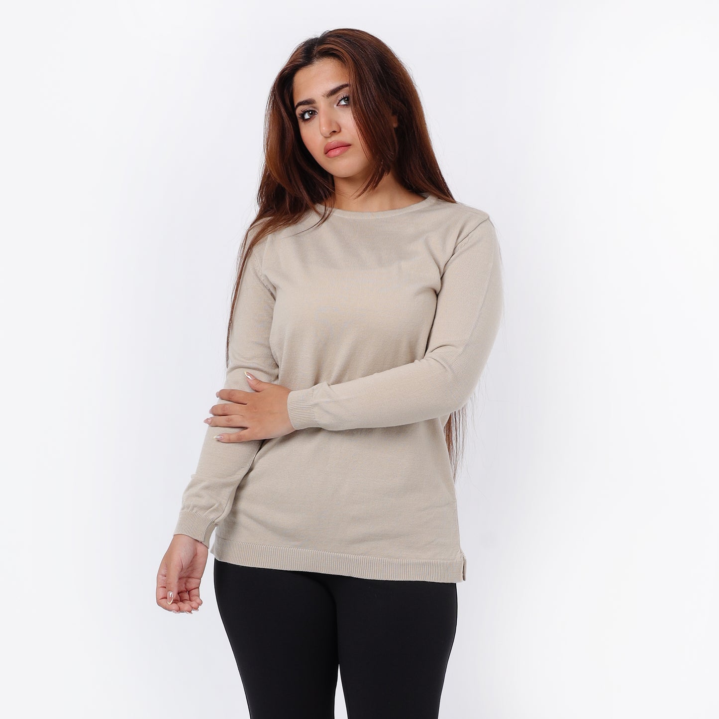 Women's Basic Knit Sweater