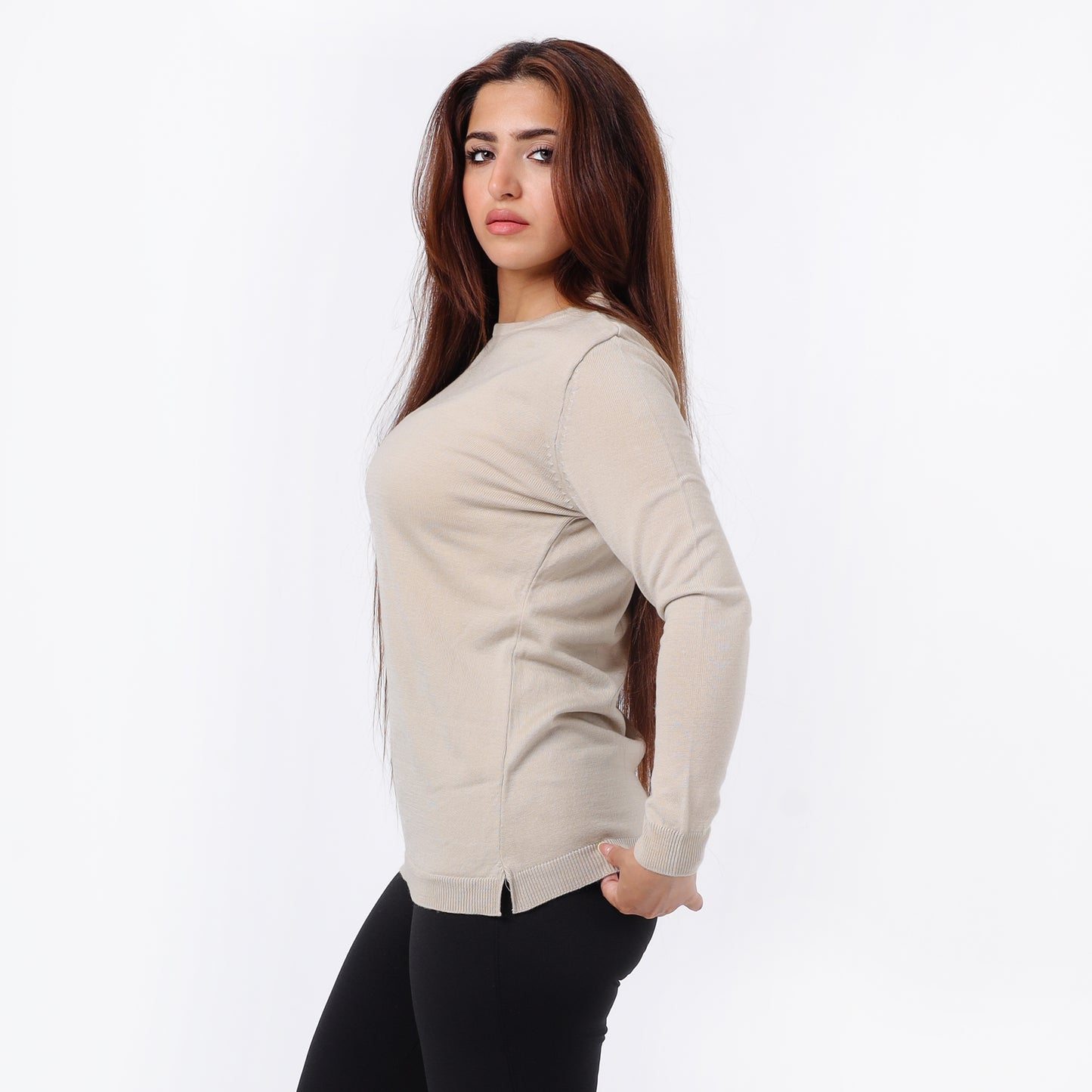Women's Basic Knit Sweater