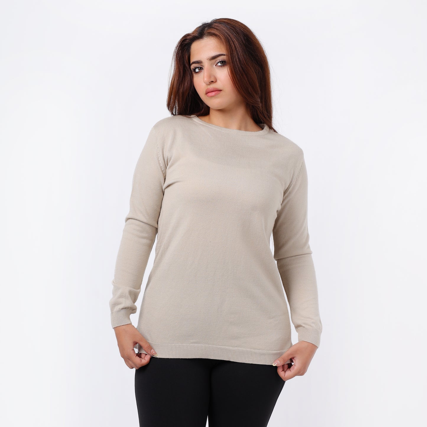 Women's Basic Knit Sweater