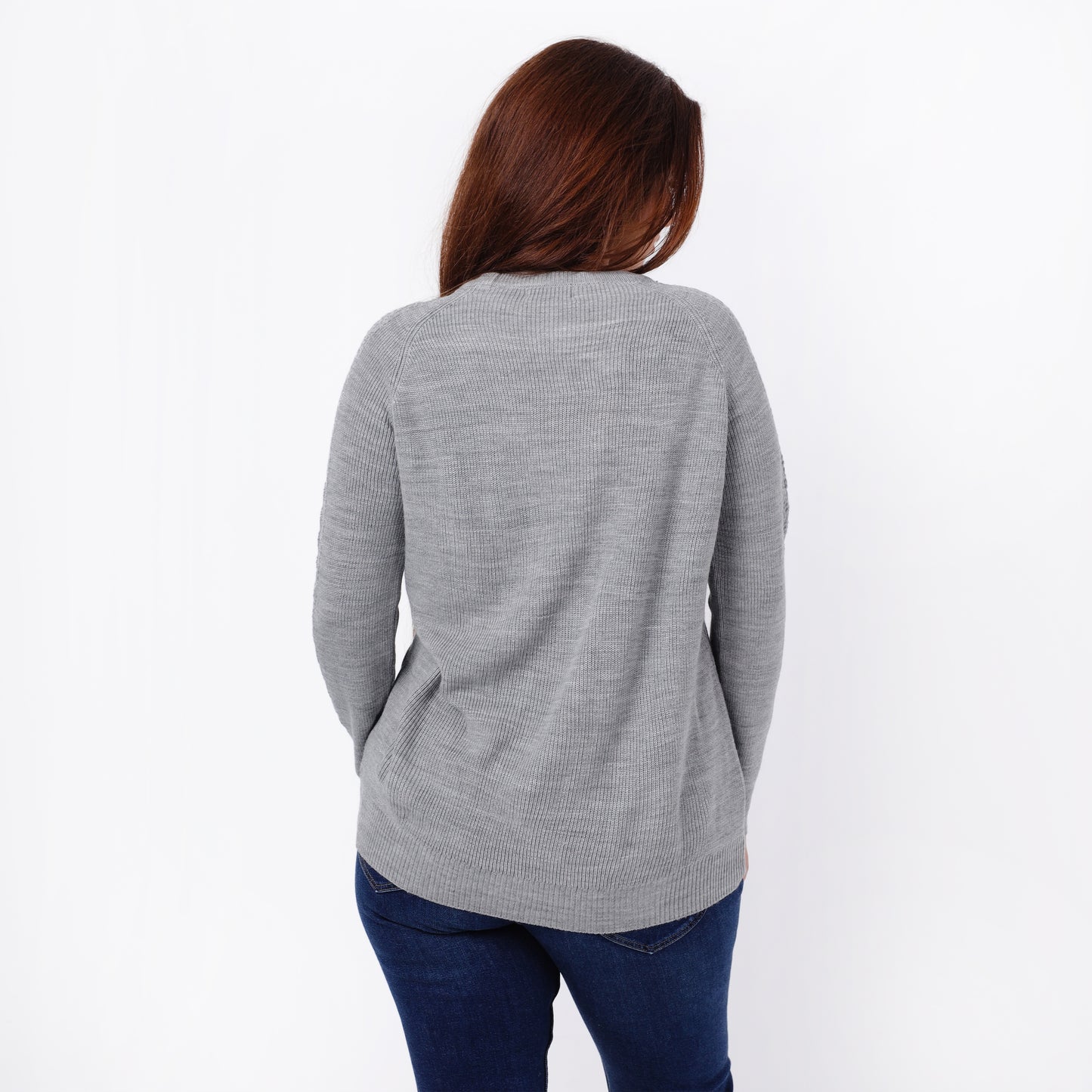 Women’s  Crew Neck Knitted Sweater