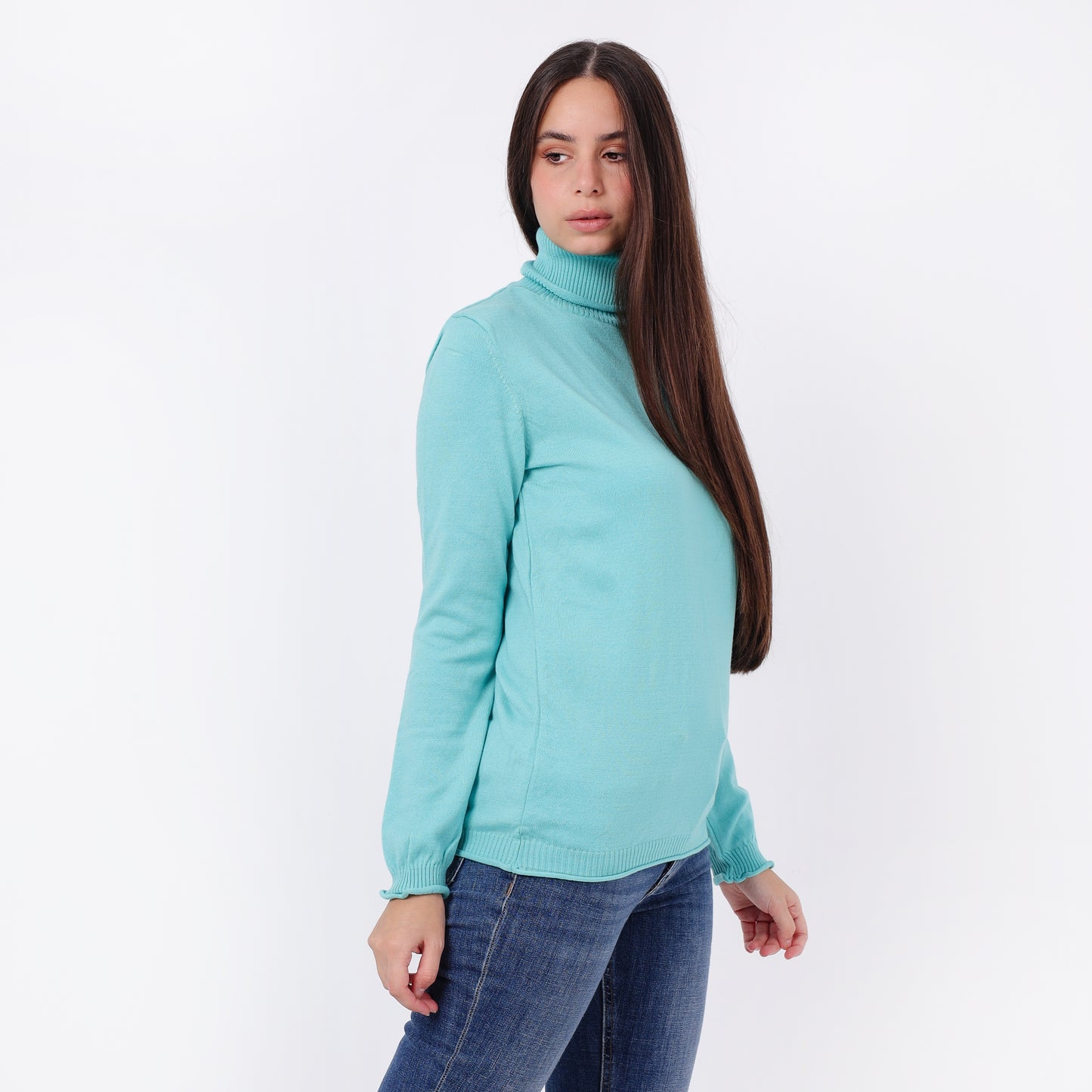 Women’s Turtleneck Knitted Sweater