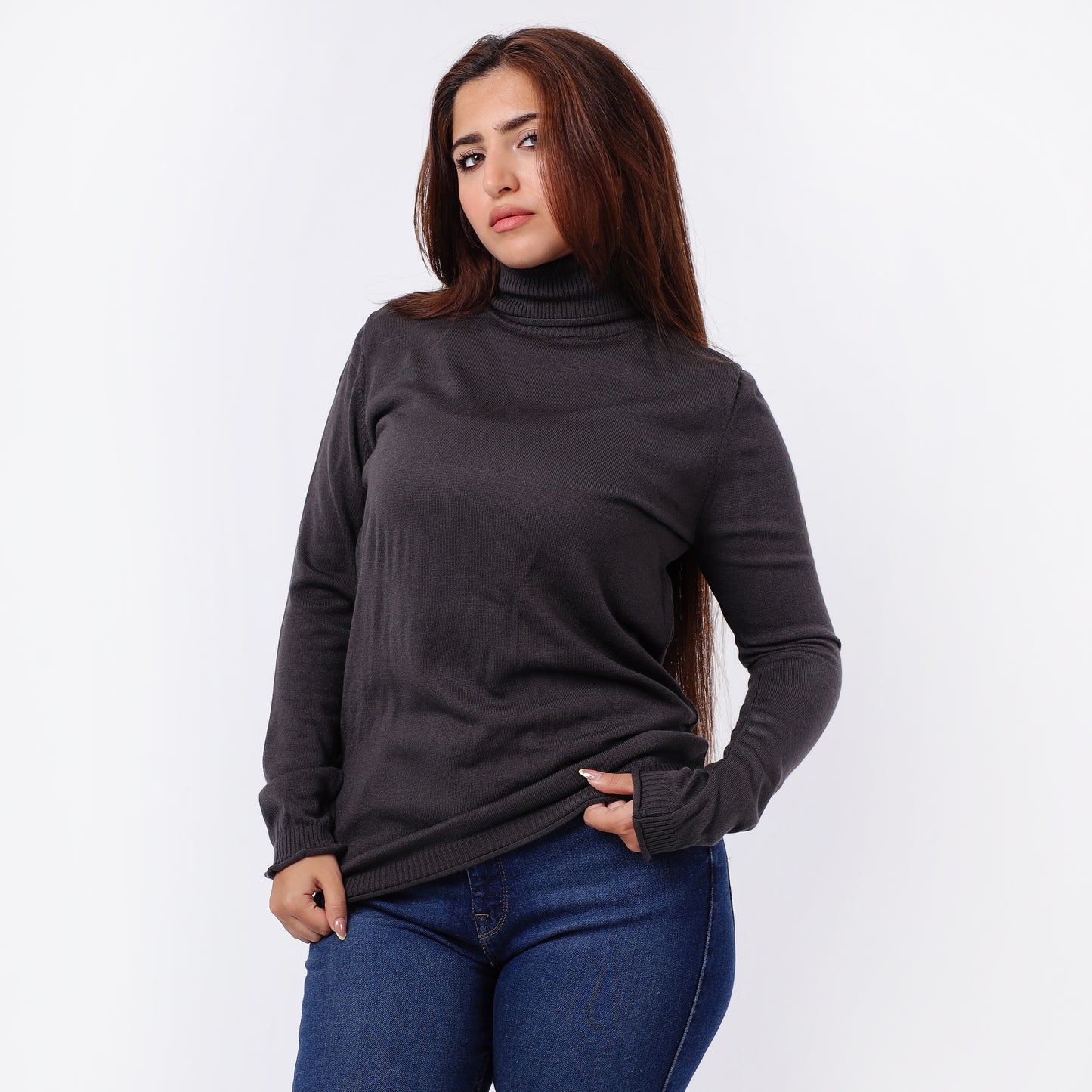 Women’s Turtleneck Knitted Sweater