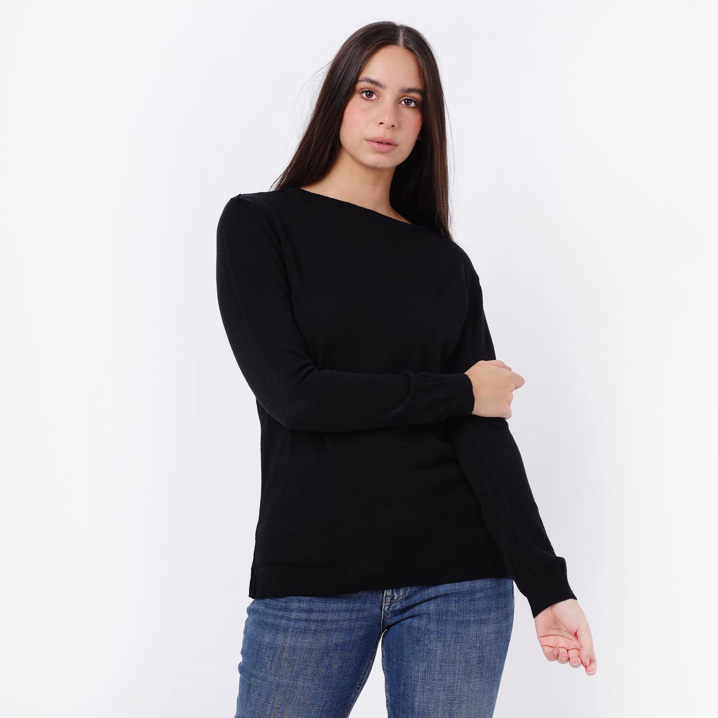 Women's Basic Knit Sweater
