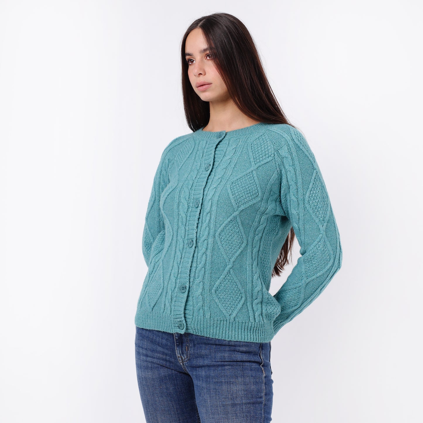 Women's Button-Up Knit Cardigan