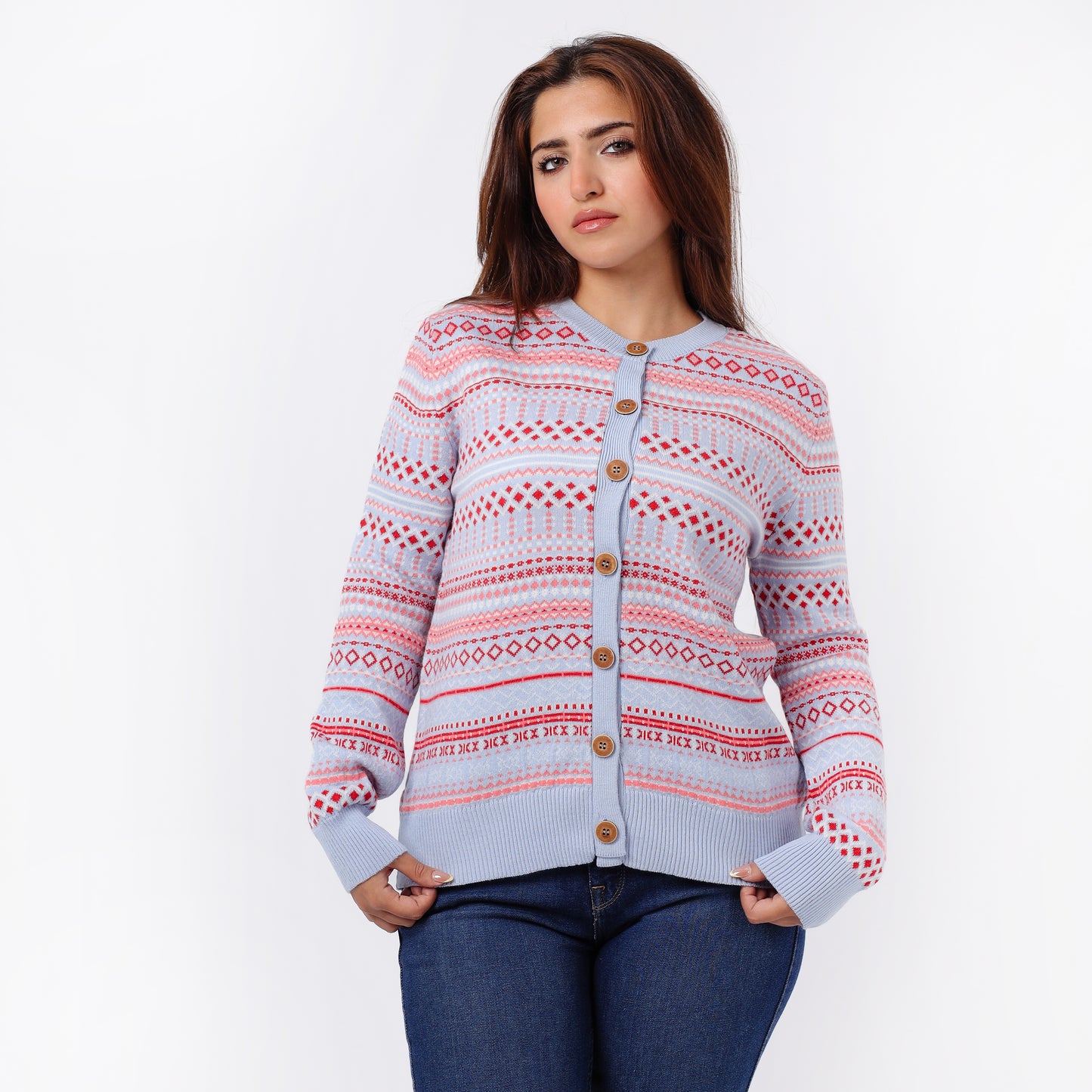 Women’s Button-Up Knitted Cardigan