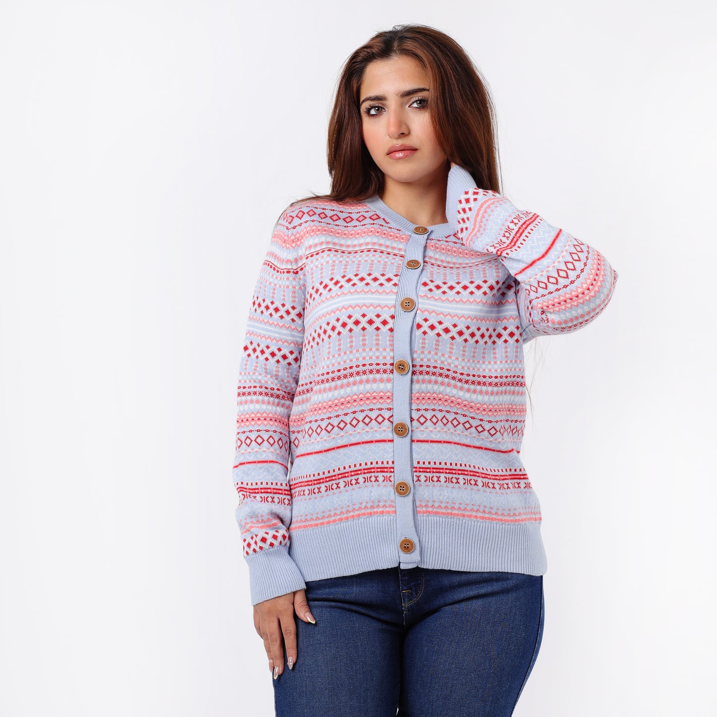 Women’s Button-Up Knitted Cardigan