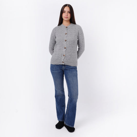 Women’s  Button-Up Knitted Cardigan