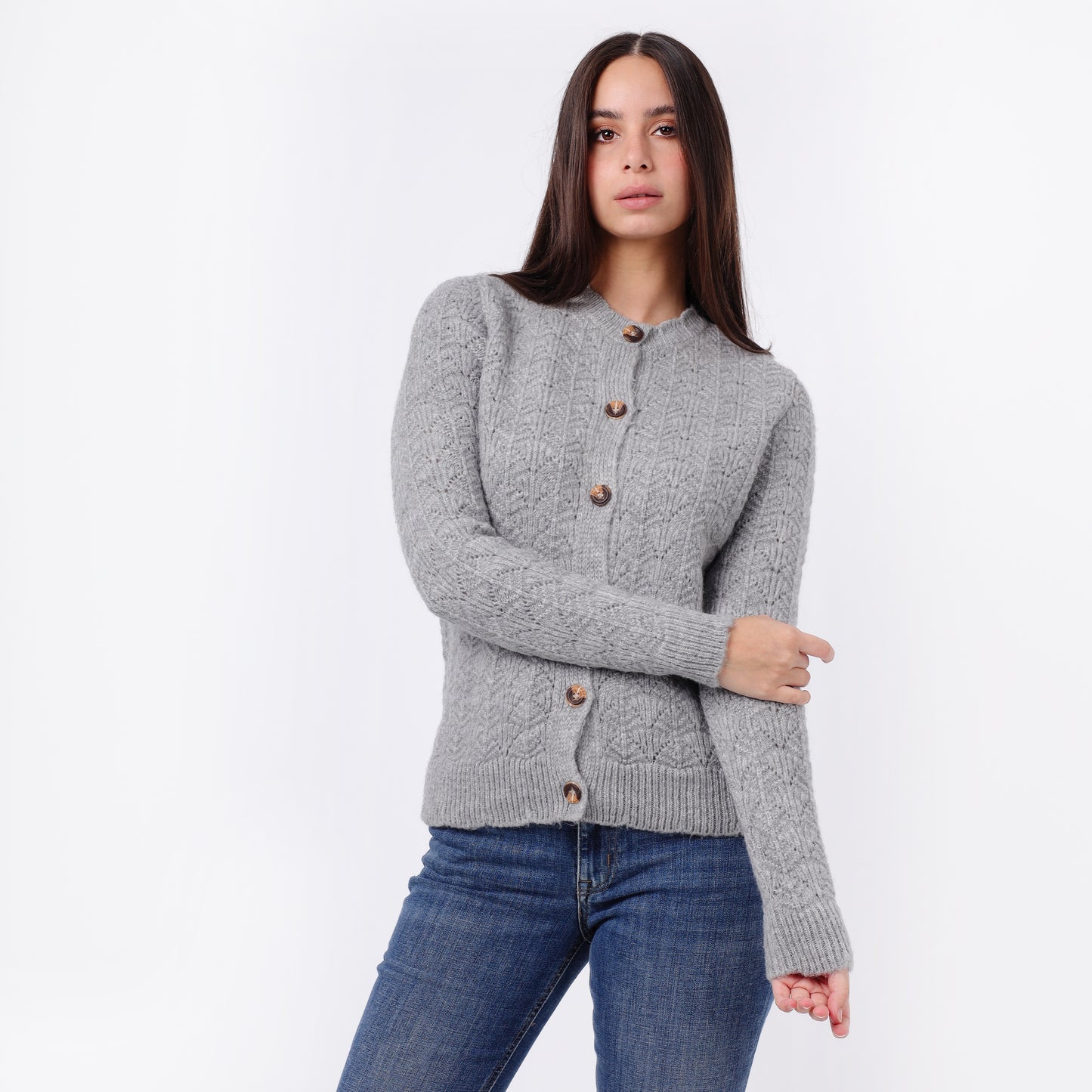 Women’s  Button-Up Knitted Cardigan