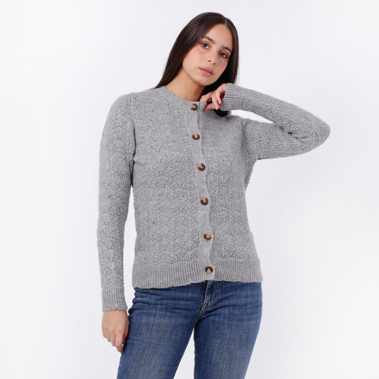 Women’s  Button-Up Knitted Cardigan
