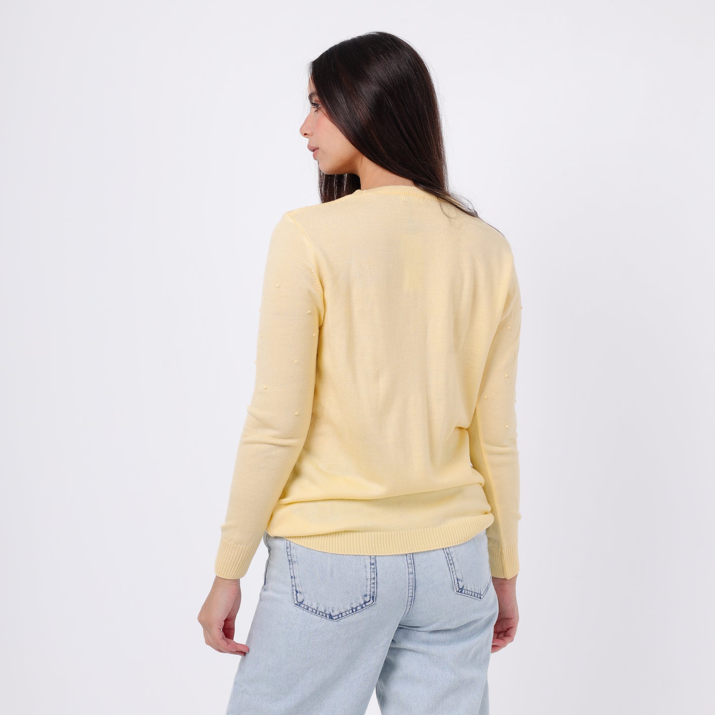 Women's  Crew Neck Knit Sweater