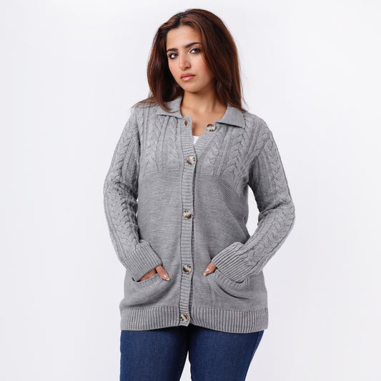 Women’s Long Knitted Cardigan