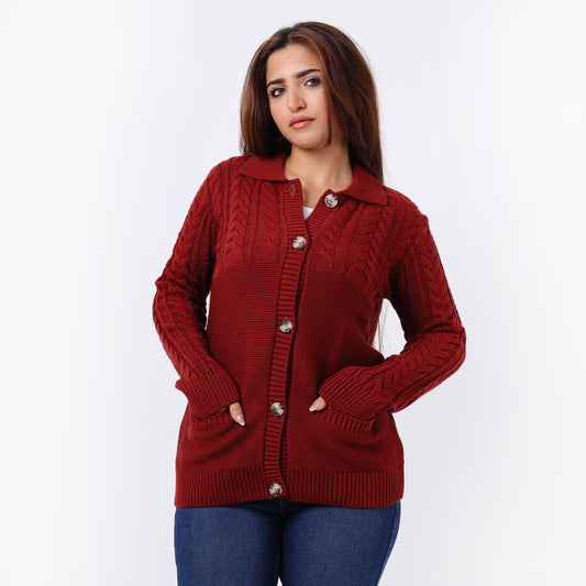 Women’s Long Knitted Cardigan