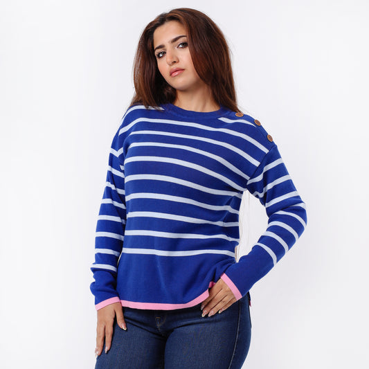 Women’s Striped Knitted Sweater