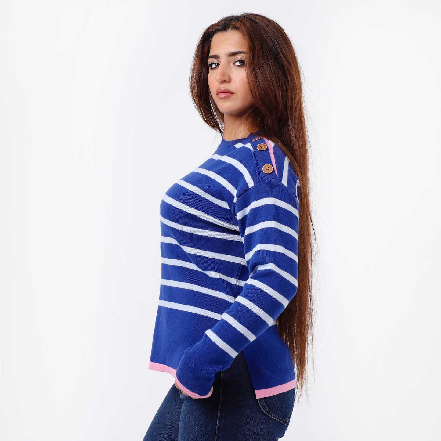 Women’s Striped Knitted Sweater