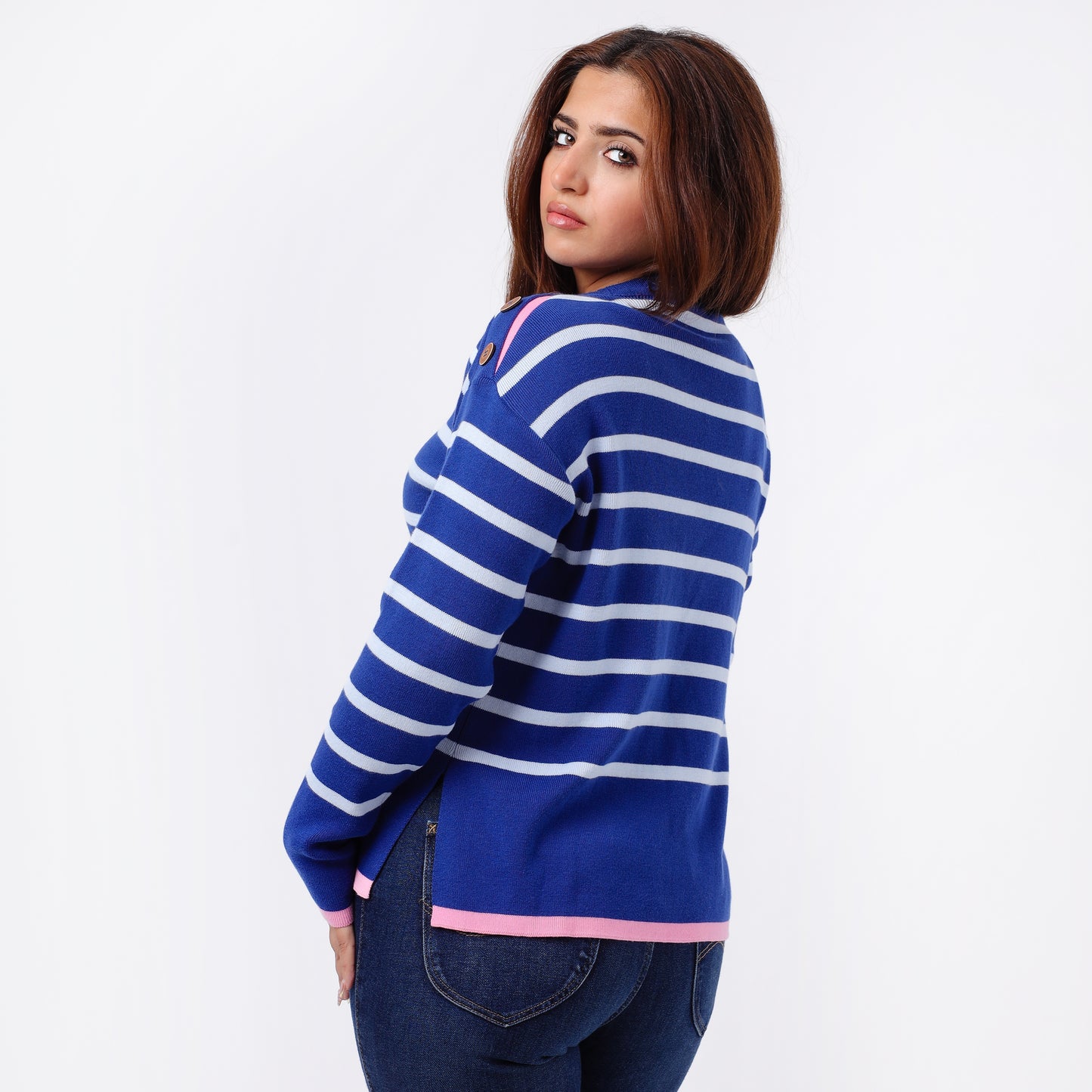 Women’s Striped Knitted Sweater