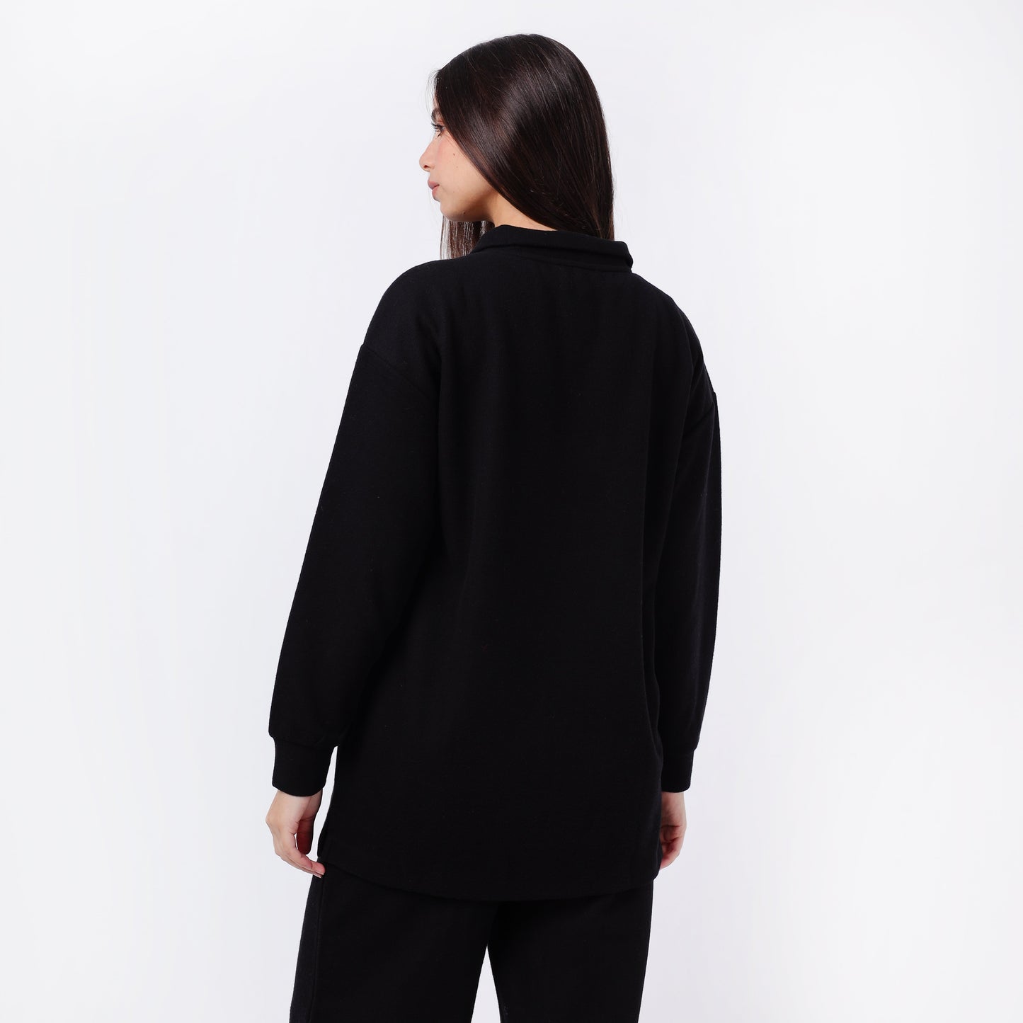 Women's Relaxed Fit Half-Zip Sweatshirt