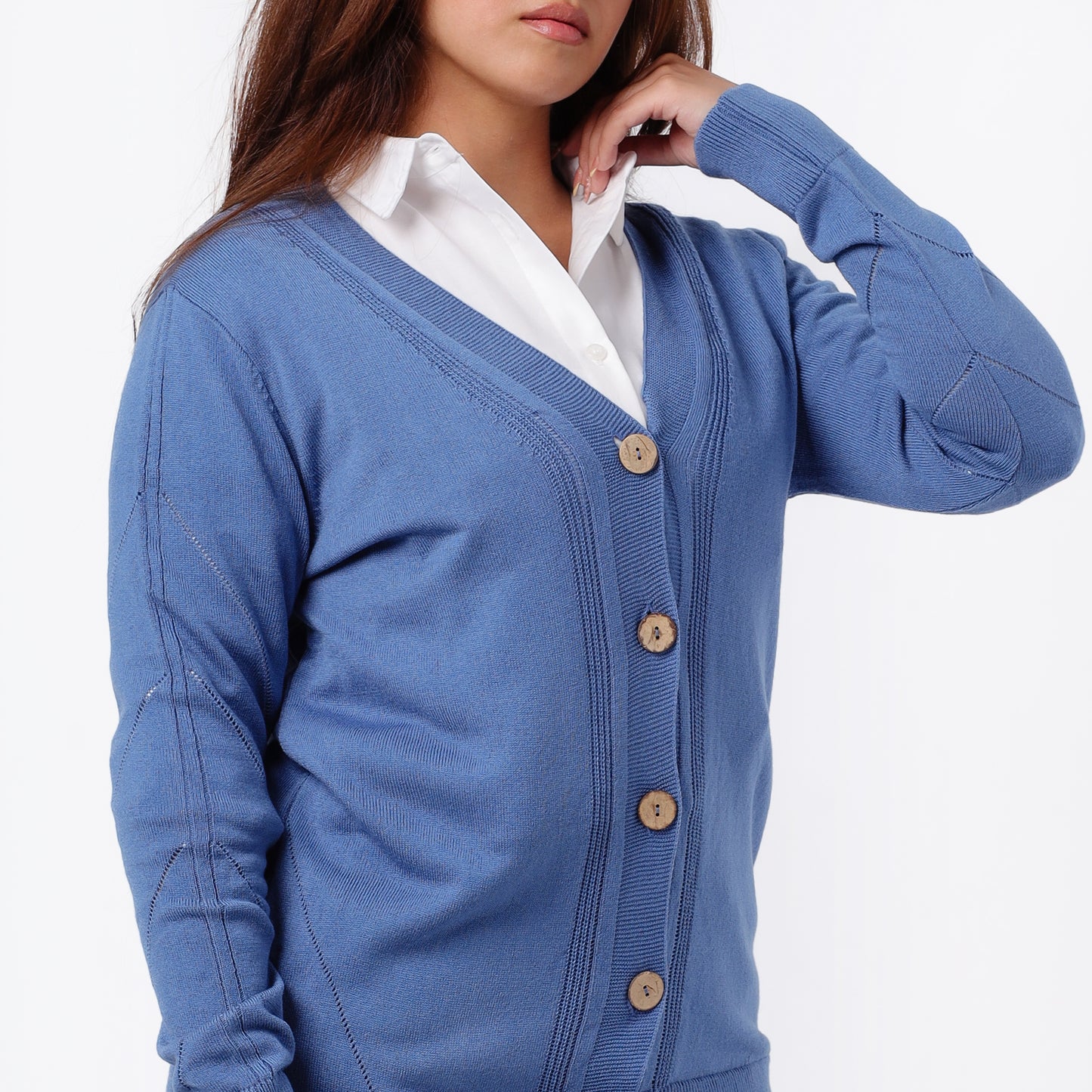 Women's Button-Up Knitted Cardigan