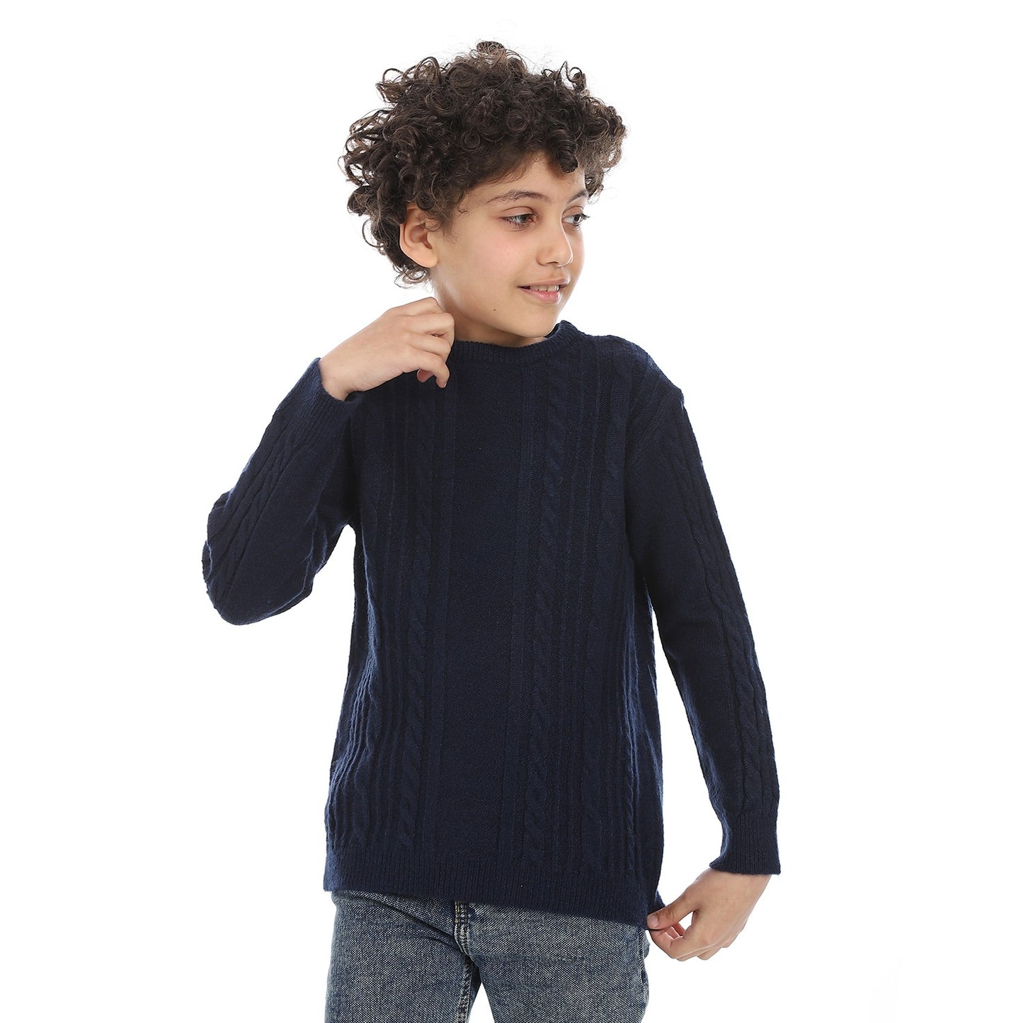 Boys Crew Neck Pullover