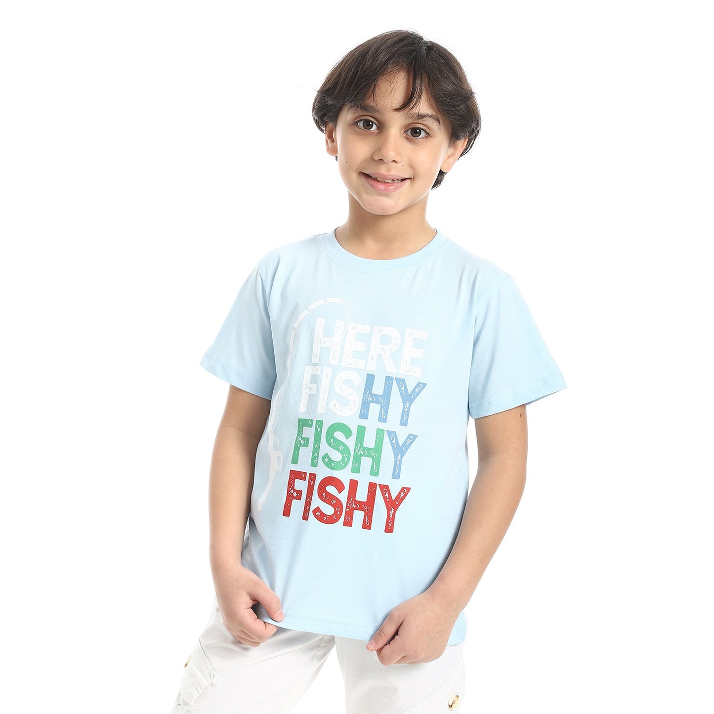 Boys Cotton Printed T-Shirt
