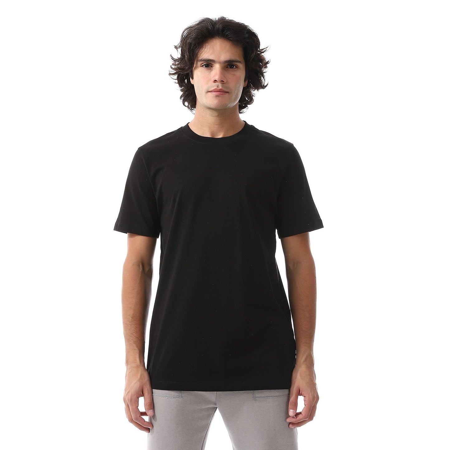 Men's Cotton Plain T-Shirt