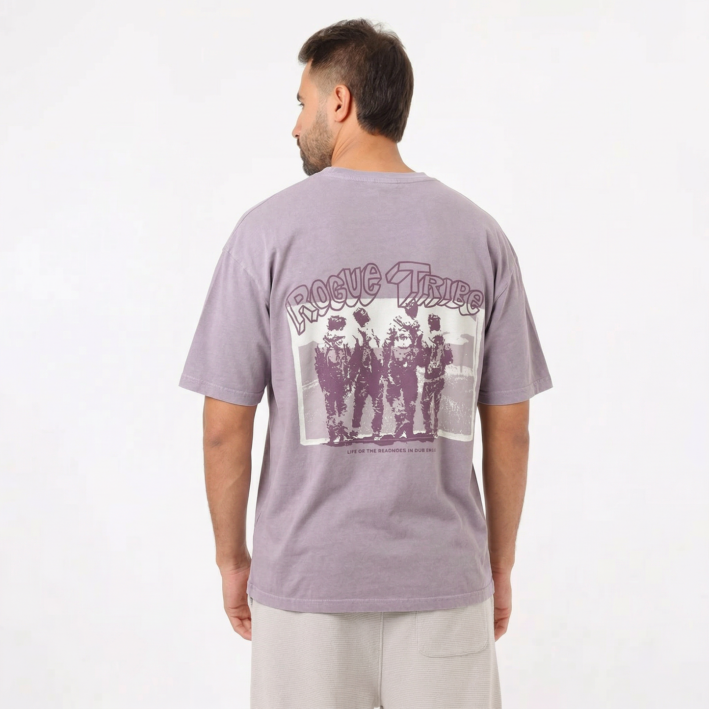 Men’s Oversized Cotton Printed T-Shirt