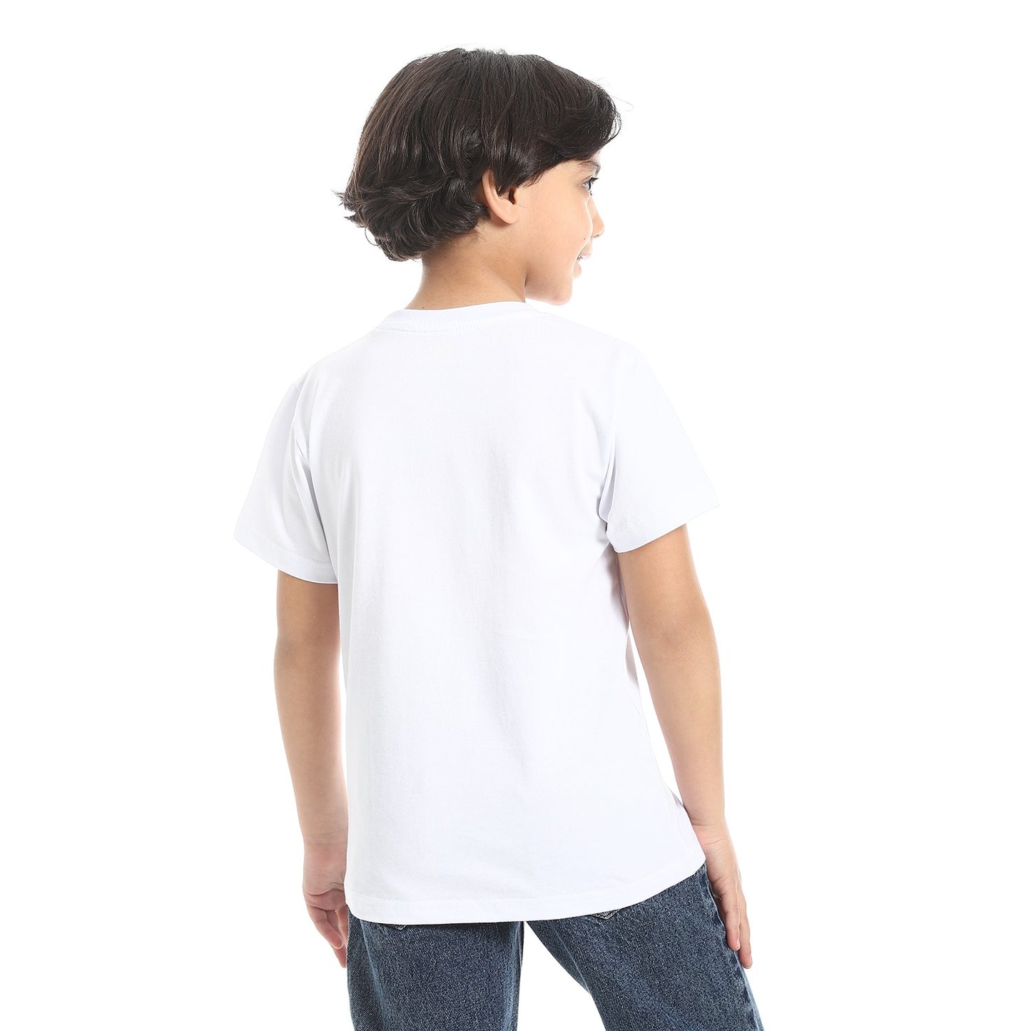 Boys Cotton Printed T-Shirt