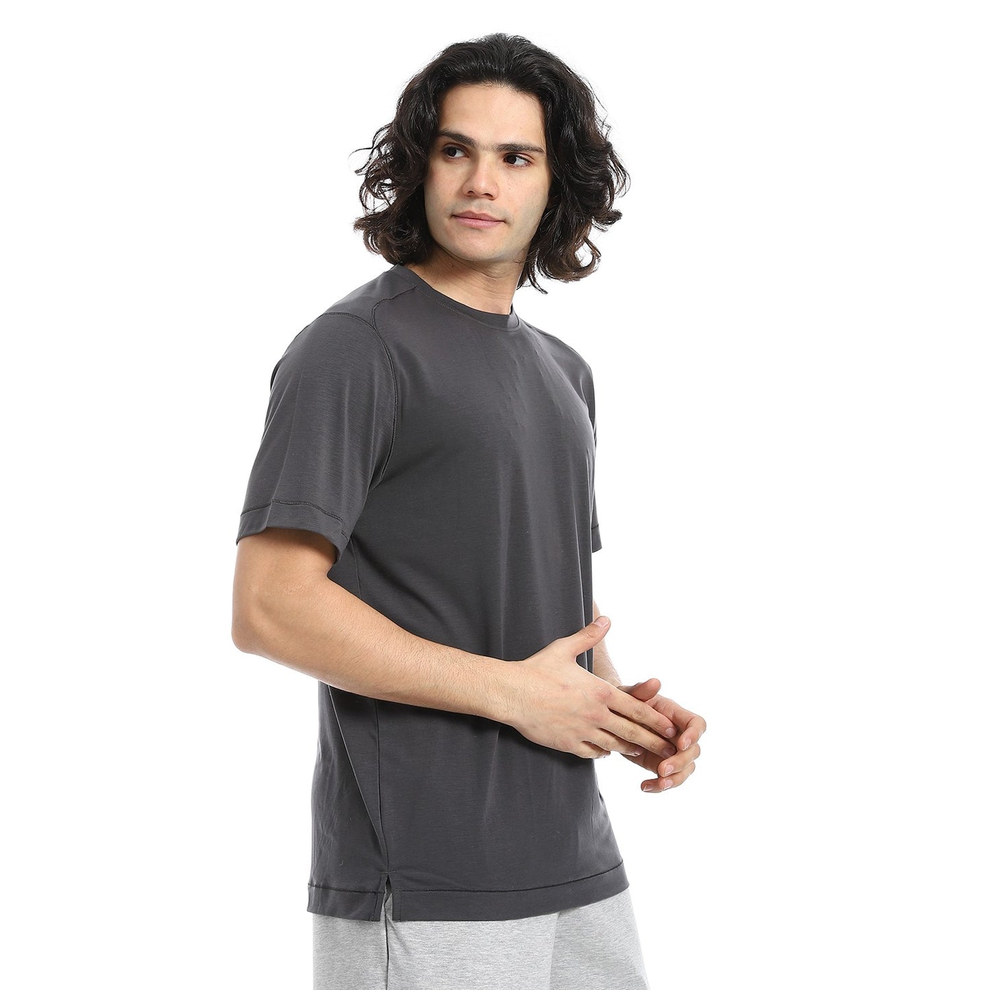 Men's Sport Plain T-Shirt