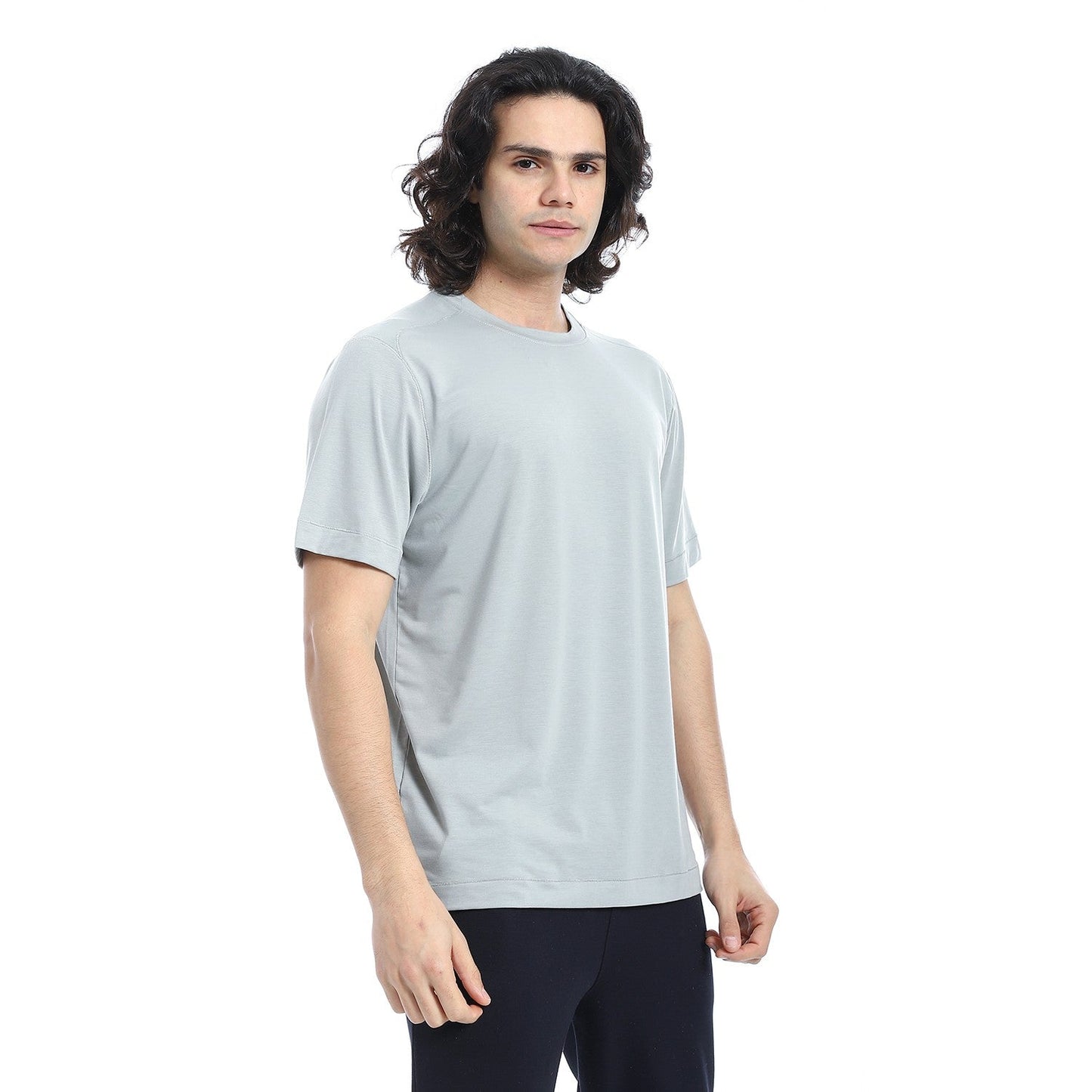 Men's Sport Plain T-Shirt