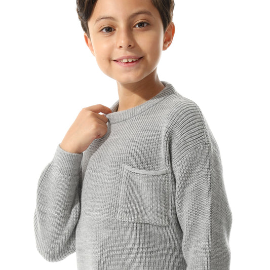 سويت شيرت بياقة دائرية للأولاد