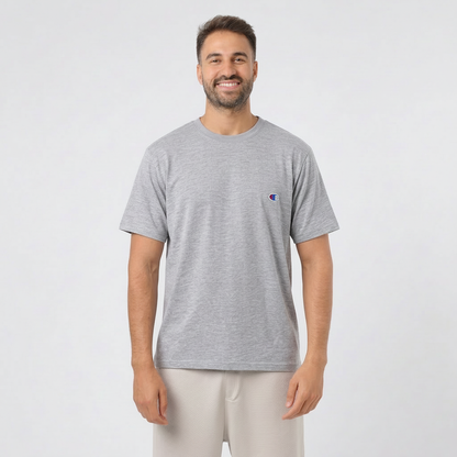 Men’s Polyester Crew Neck T-Shirt