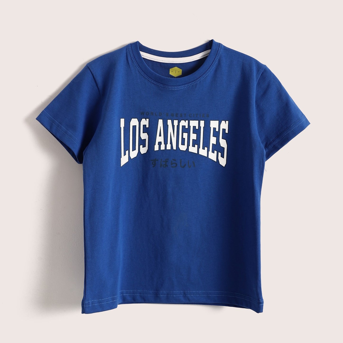 Boys Cotton Printed T-Shirt