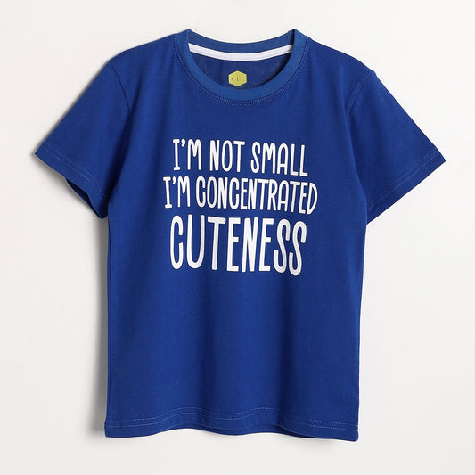 Boys Cotton Printed T-Shirt