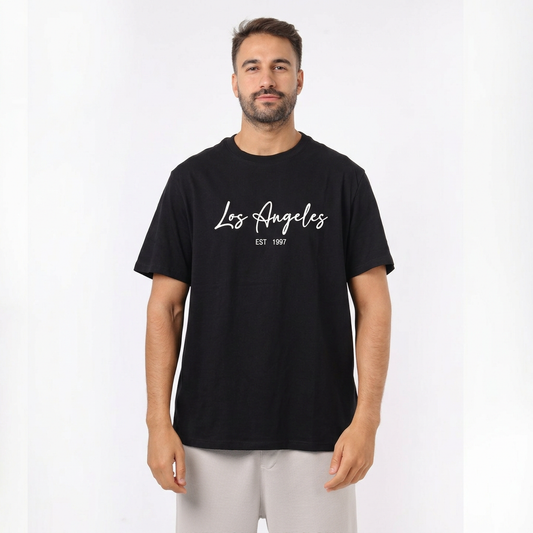 Men's Printed Cotton T-Shirt