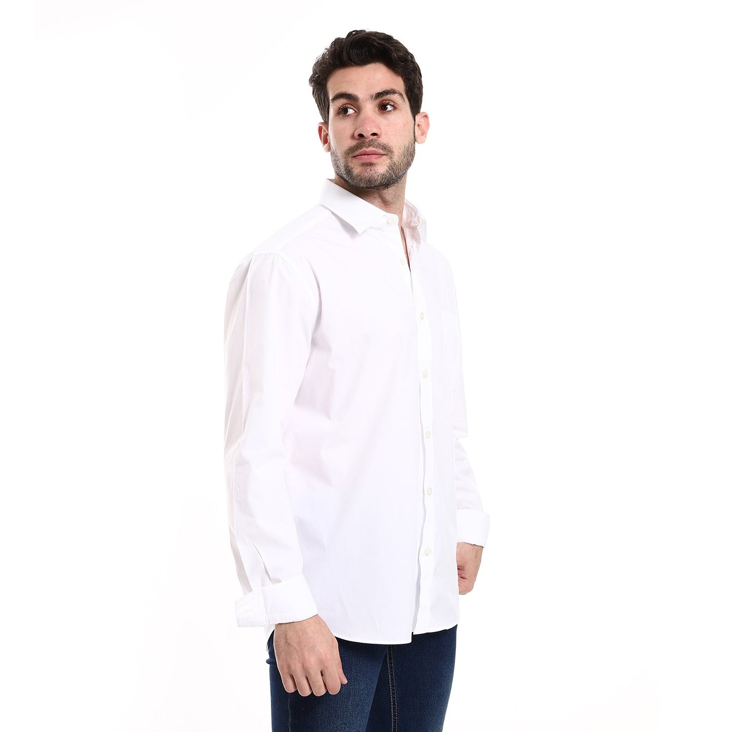 Men's Cotton Plain Shirt