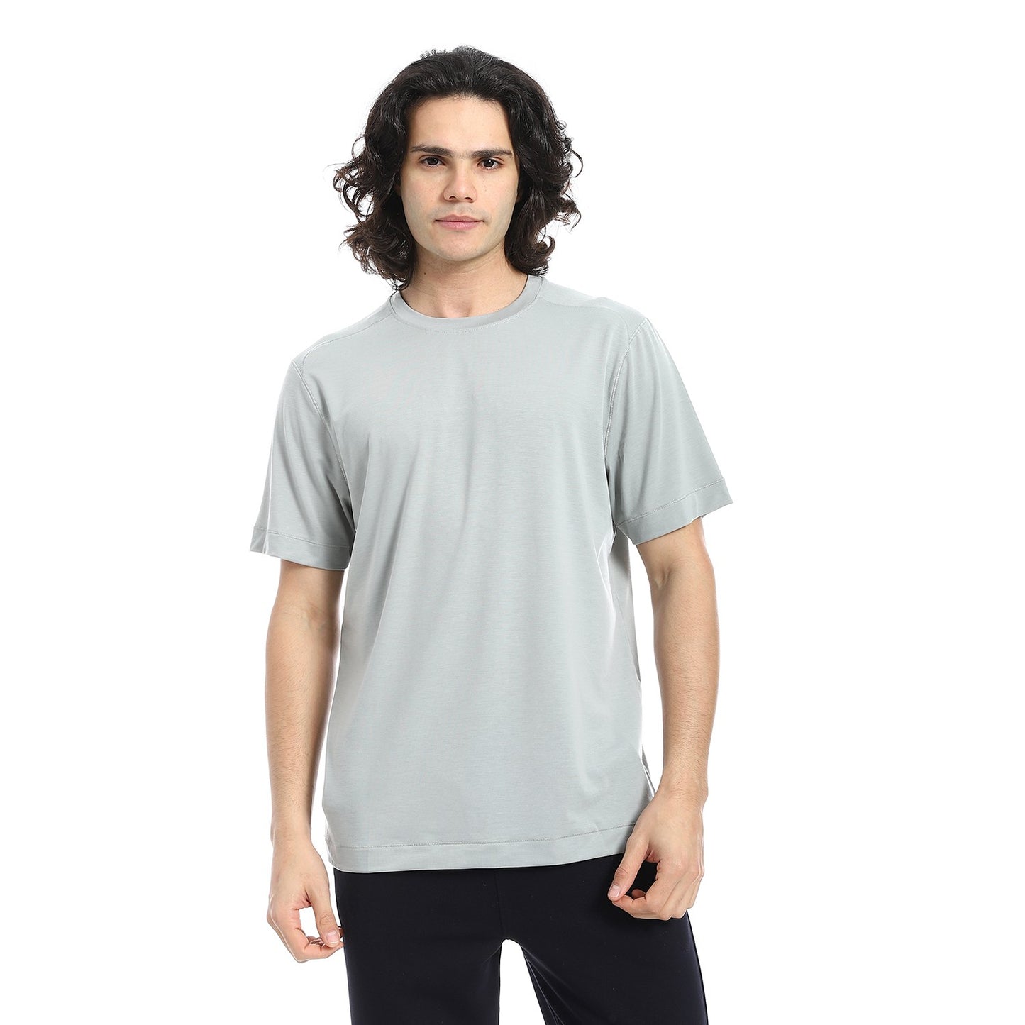Men's Sport Plain T-Shirt