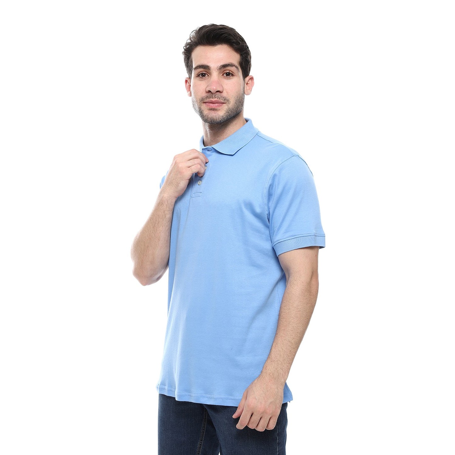 Men's Cotton Plain Polo
