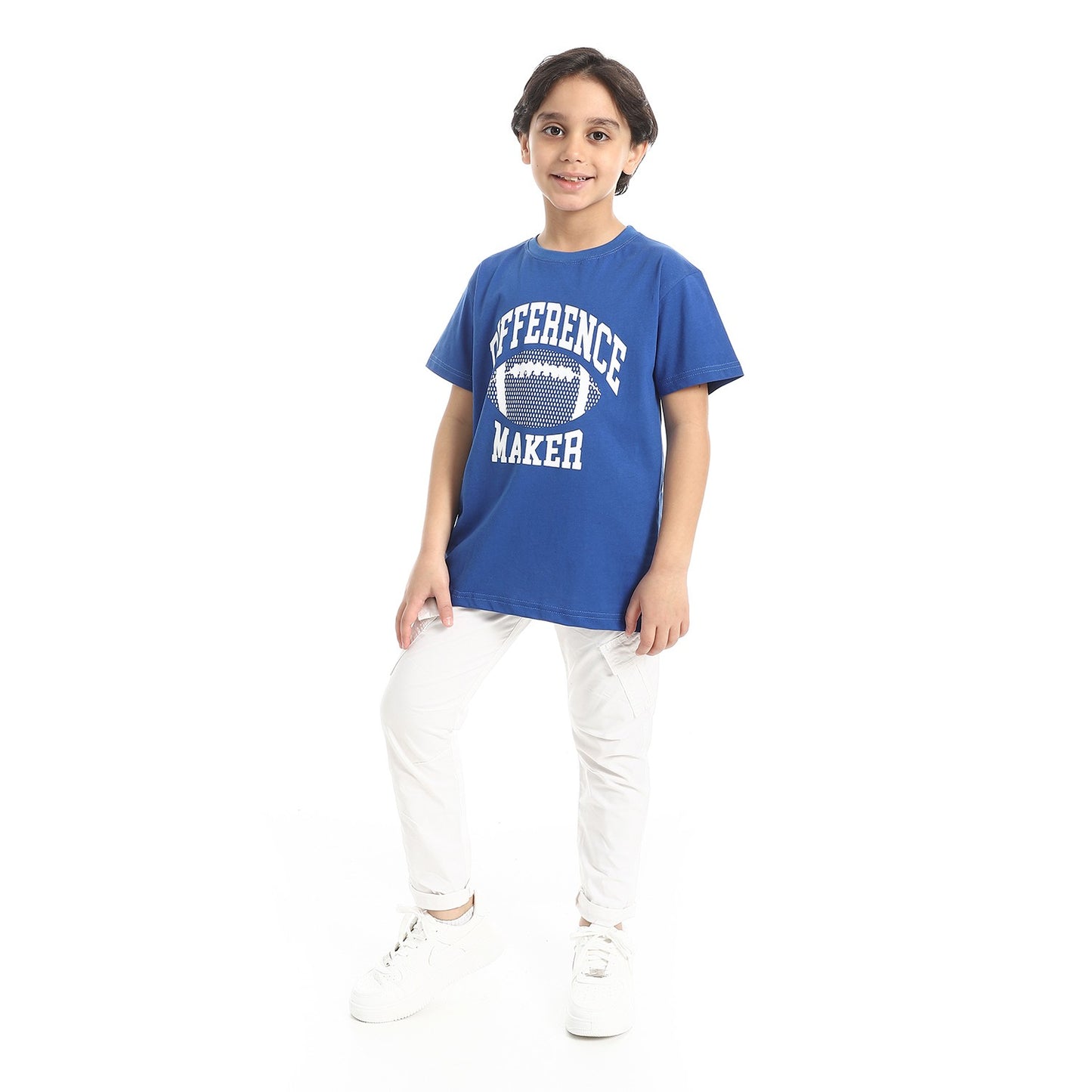 Boys Cotton Printed T-Shirt