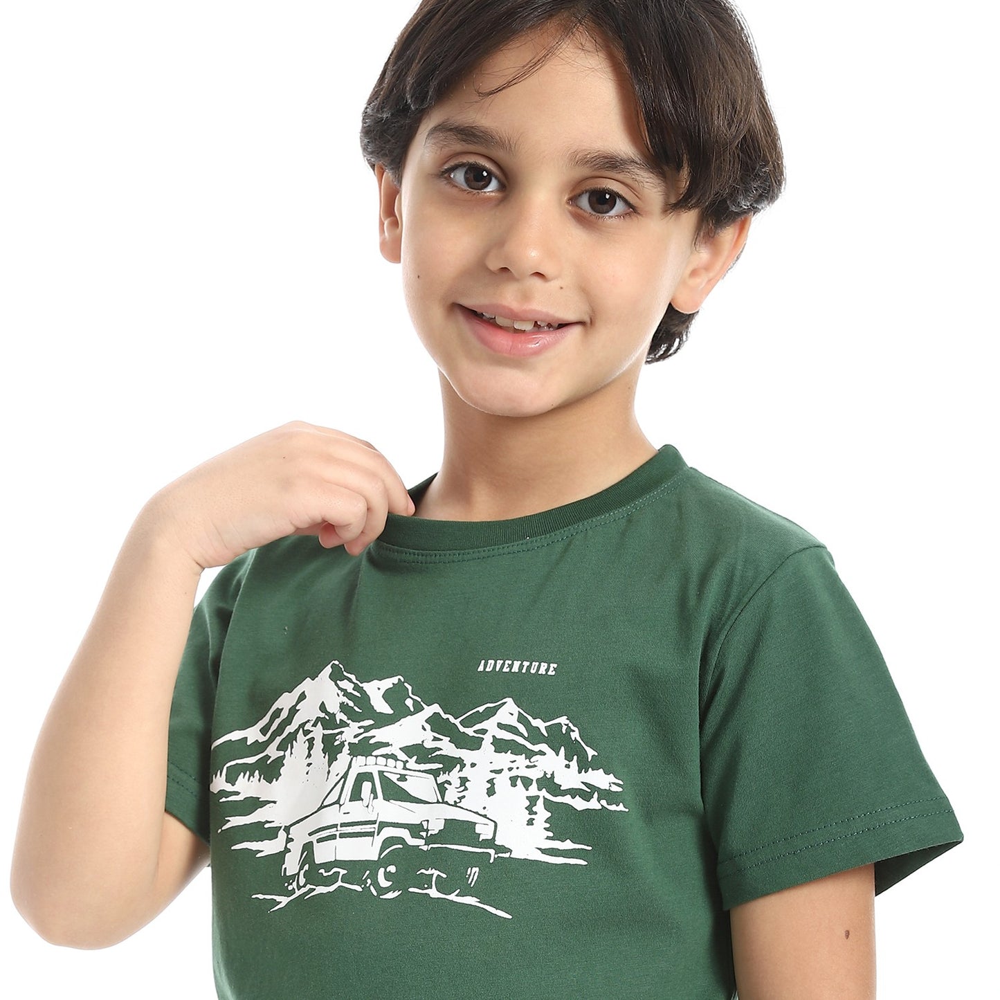 Boys Cotton Printed T-Shirt