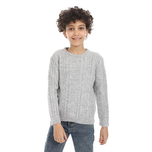 Boys Crew Neck Pullover