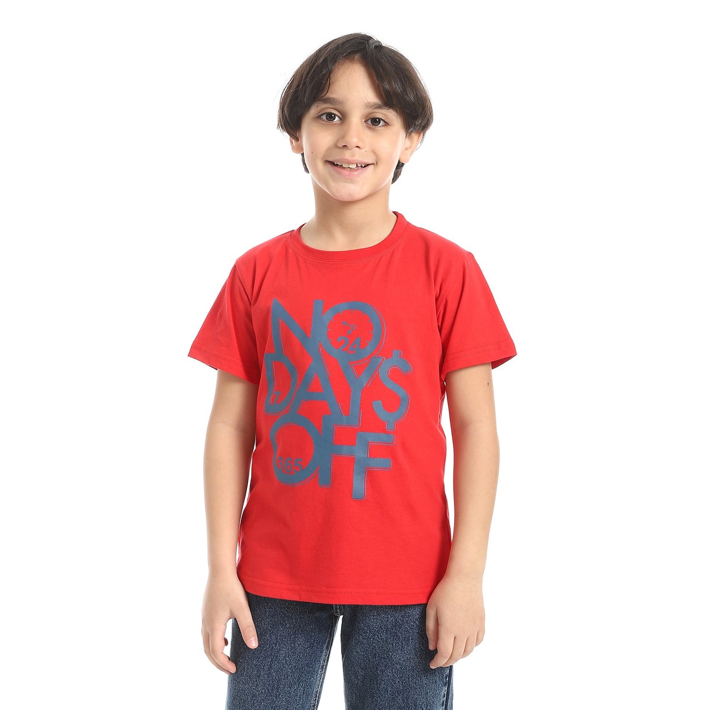 Boys Cotton Printed T-Shirt