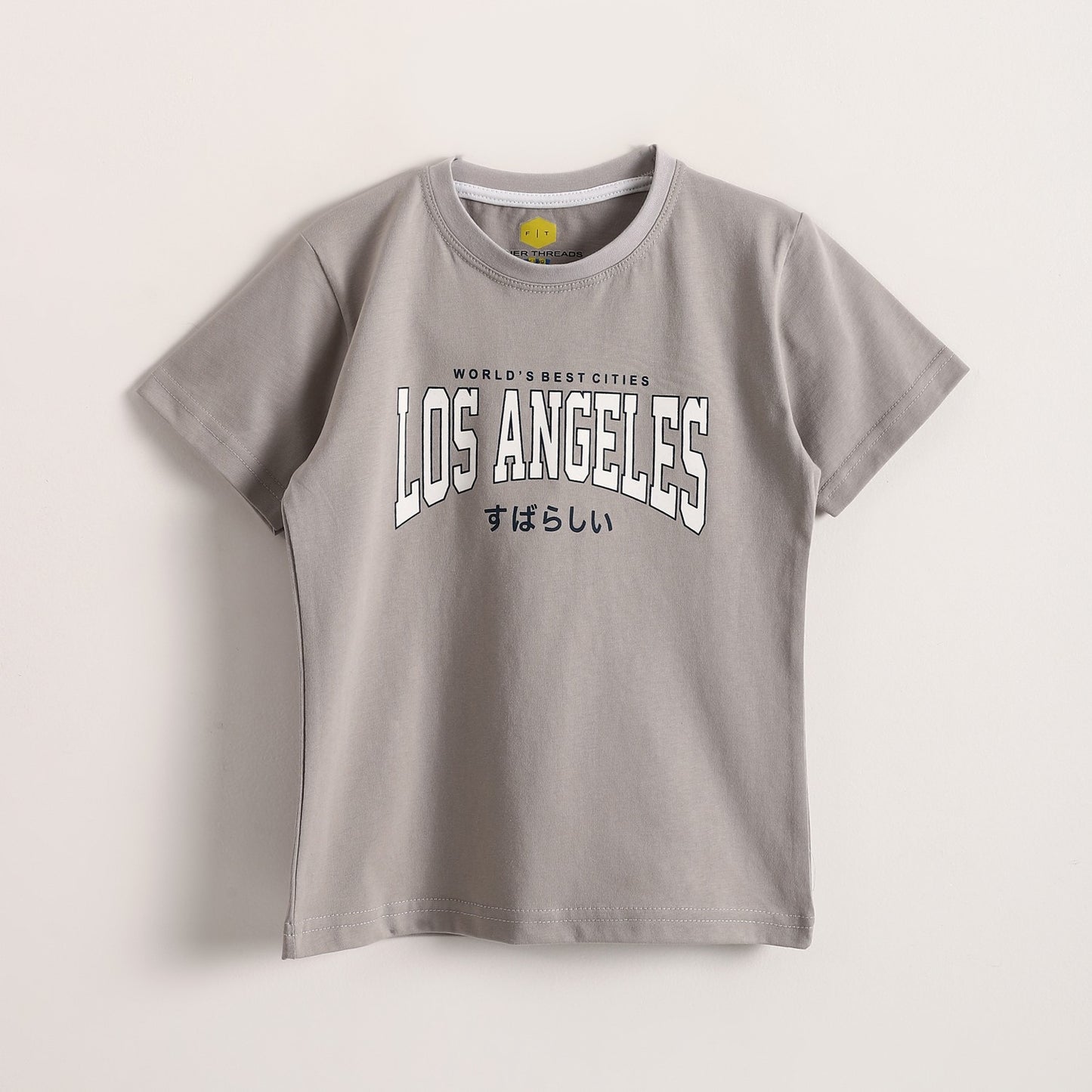 Boys Cotton Printed T-Shirt