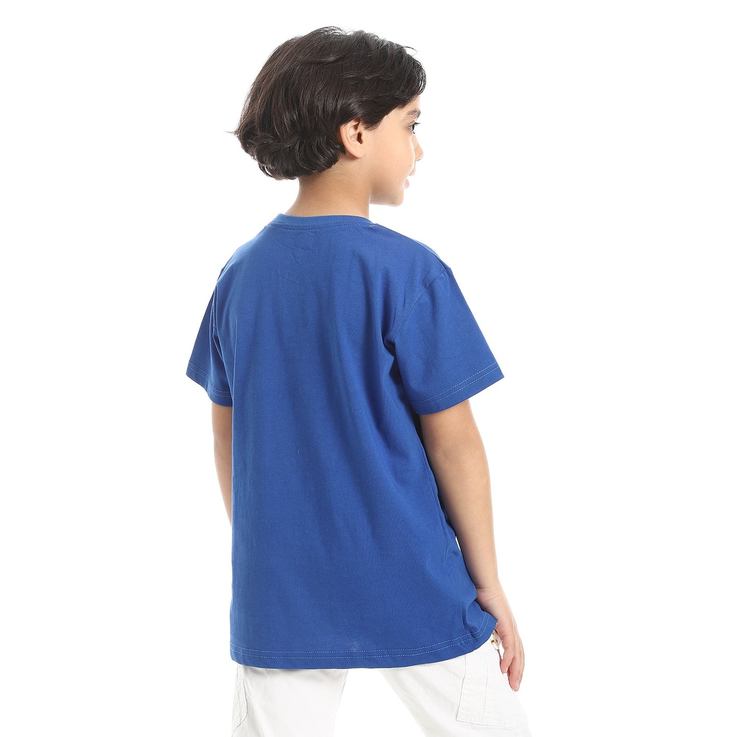 Boys Cotton Printed T-Shirt