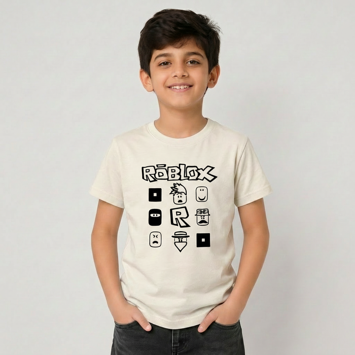 Boys Cotton Printed T-Shirt