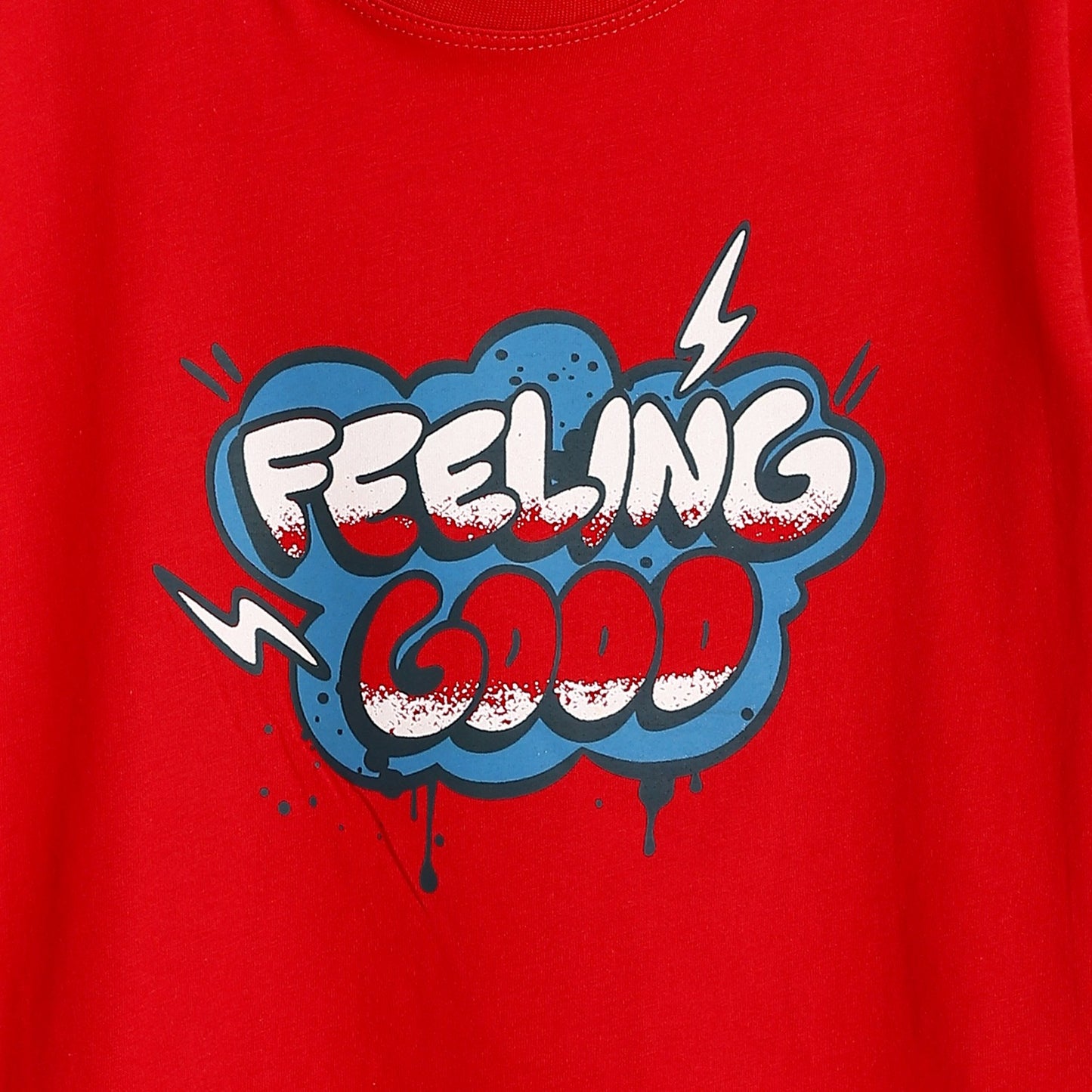 Boys Cotton Printed T-Shirt