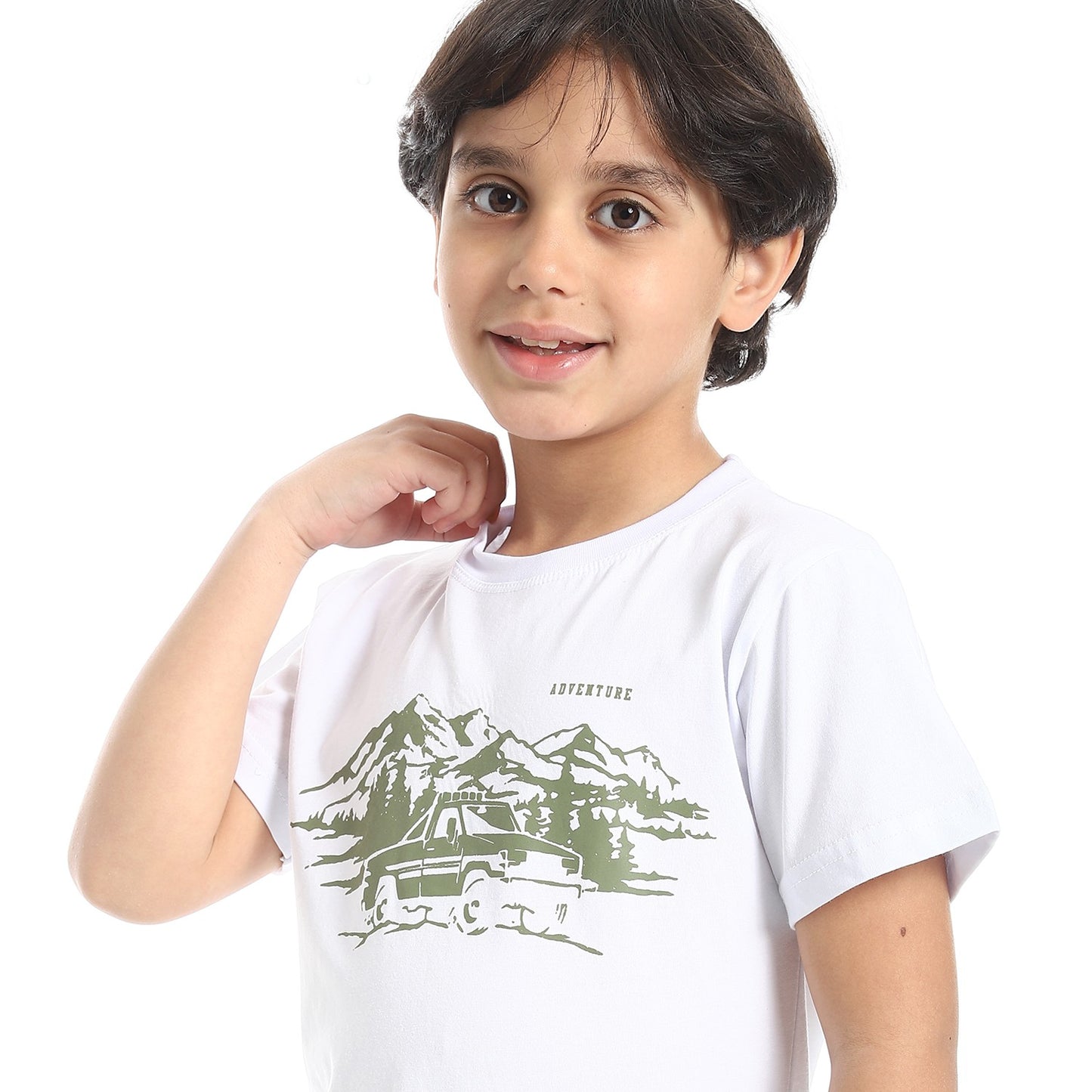 Boys Cotton Printed T-Shirt