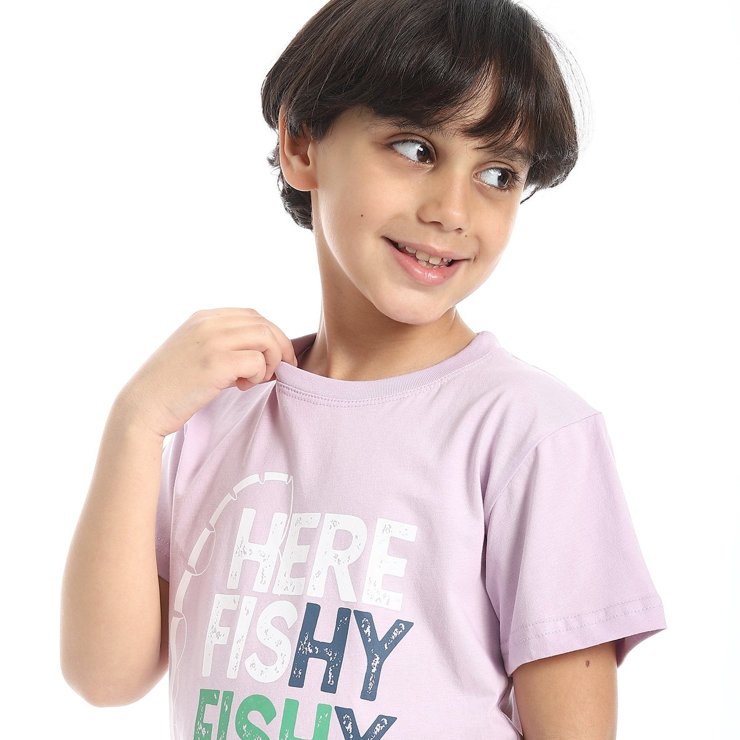 Boys Cotton Printed T-Shirt