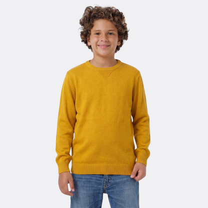 Boys Crew Neck Knit Sweater